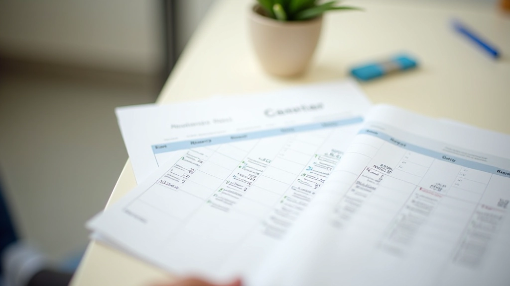 Calendário fiscal com marcações de datas de entrega de obrigações