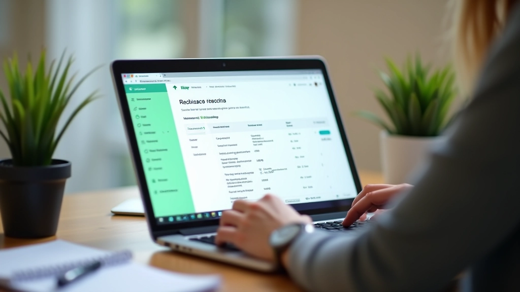 Computador portátil com documentação de recibos verdes